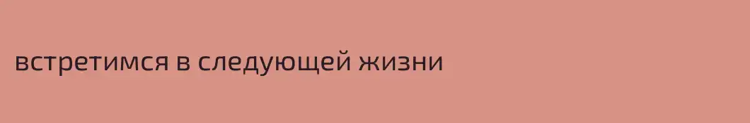 встретимся в следующей жизни 